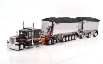 미시건 31피트 & 20피트 엔드 덤프 트레일러 (블랙)