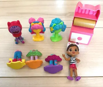 개비의 인형의 집 옷 갈아입기 피규어 세트