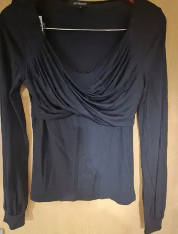 LAUTREAMONT 블랙 긴팔 상의 사이즈 2