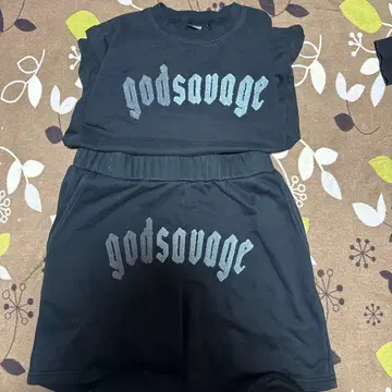 godsavage 블랙 셋업