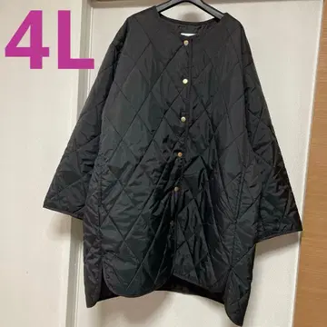 택 포함 미사용 새상품 4L 사이즈 빅 사이즈 솜 퀼트 코트