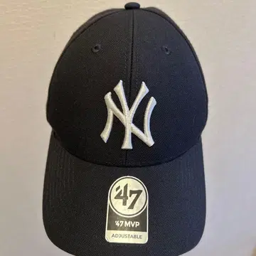 47 Yankees MVP 블랙 캡 조정 가능