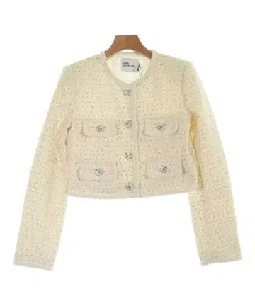 self-portrait 노카라 자켓 여성용