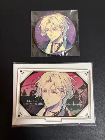 담설 브로콜리 아크릴 스탠드 캔뱃지