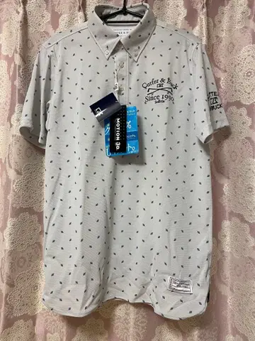 커터앤벅 피케 셔츠 그레이 L