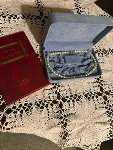 LIEGE 진주 목걸이 케이스 포함