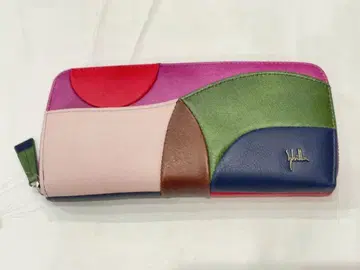 새상품 시빌라 장지갑 카미노 라운드 지퍼 천연 가죽
