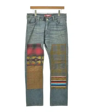 준야 와타나베 맨 데님 팬츠 남성용