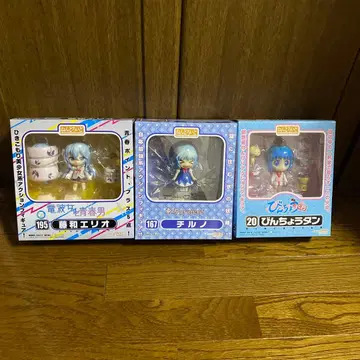 [ 넨도로이드 세트 ] 167 치르노 195 토와 에리오 20 빈쵸탄