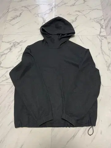 유니클로 U 브러쉬드 저지 풀 후드티 L