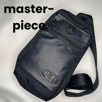 ANA master-piece 블랙 슬링백 내구성 나일론제