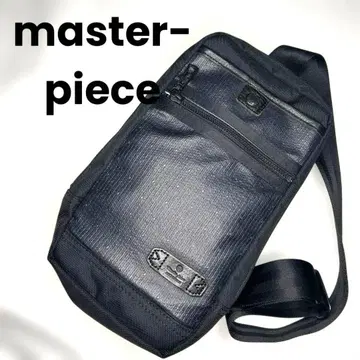 ANA master-piece 블랙 슬링백 내구성 나일론제