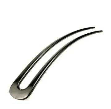 미사용 새상품 캐스트 메탈 U 헤어핀 헤마타이트 HEM