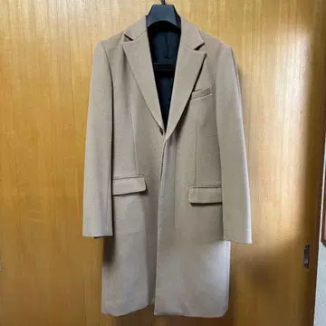 Milok 베이지 체스터 코트