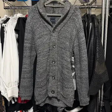 시크 스타일 V 롱 가디건