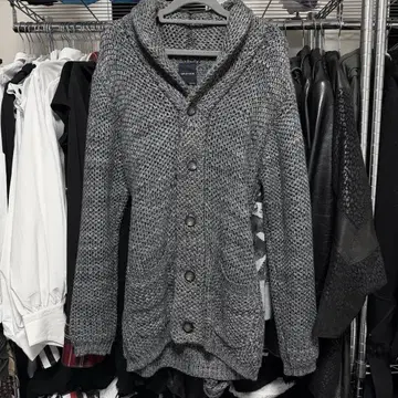 시크 스타일 V 롱 가디건