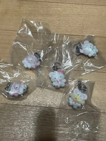 산리오 캐릭터즈 메지루시 액세서리 포근포근 스노우