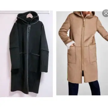 ZARA 무스탕 코트