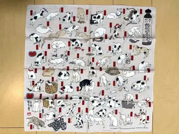 레어! 우타가와 쿠니요시 고양이 손수건