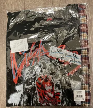 LiSA 롱T셔츠 패치워크 굿즈