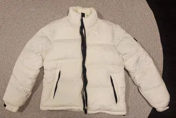 ZARA 다운 자켓 남성용 L 사이즈 화이트