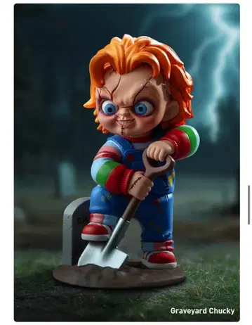 처키 CHUCKY 팝마트 popmart 피규어