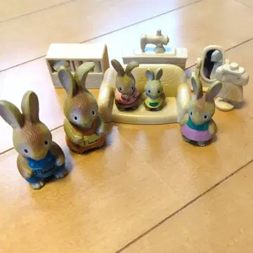 퍼니 테일즈 토끼 가족 가구