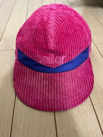 코듀로이 핑크 캡 80s