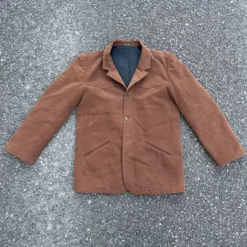 agnes b. homme 브라운 테일러드 자켓