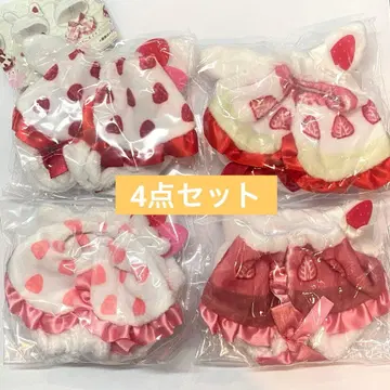 오키가에 판초 숏 케이크 토끼 고양이 컴플리트 세트 시플라 한정판