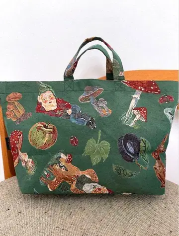 [ 새상품 ] 토트백 mushroom 나탈리 레테 고블랑 직조