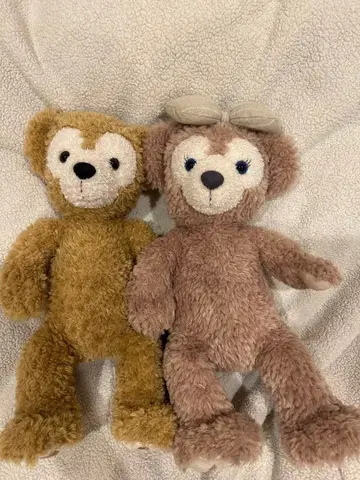 봉제 인형 2개 세트 (제리메이 & 더피)