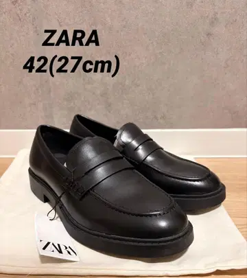 자라 페니 스트랩 드레시 로퍼 42 27cm