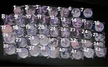 유키무라. 캔뱃지 세트 낱개 판매 가능