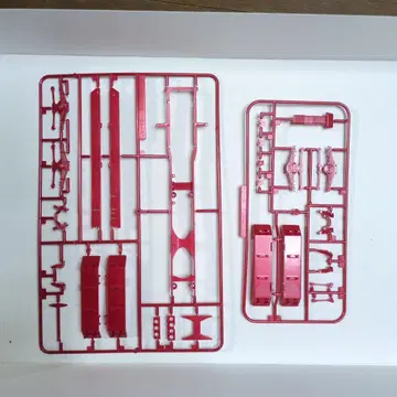 아오시마 데코토라 덤프 섀시 일식 (빨간색)