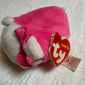 2017년 헬로키티 TY 티니태이 핑크 봉제 인형