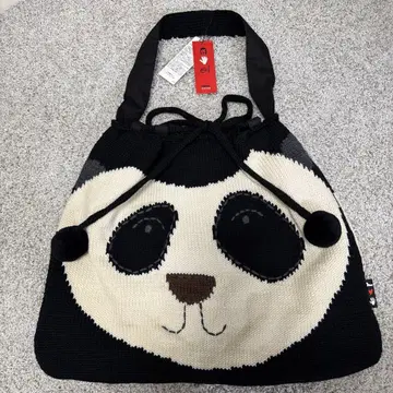 새상품 캠퍼 CAMPER forhands 팬더 무늬 숄더백