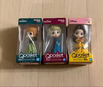 Qposket 디즈니 프린세스 캡슐 토이 3세트