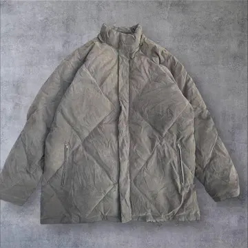 90s 다운 자켓 브라운 계열 빈티지 구제 의류 겨울 XL