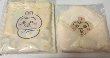 새상품 치이카와(먼작귀) 베이비 핸드 타월 에코백 세트 토끼