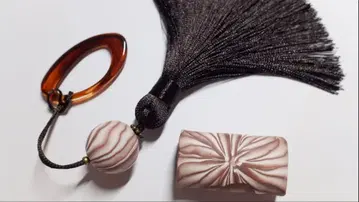 2개 세트 오비 고정 띠, 끈 장식, 태슬 오비 장식