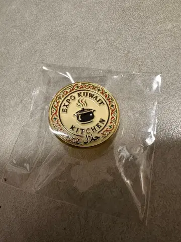 쿠웨이트 카페 핀 배지