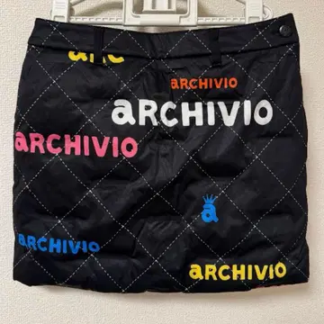 아르치비오 방한 충전솜 여성용 골프 스커트