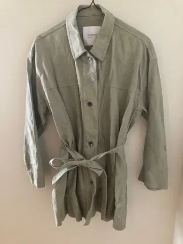 STUDIOUS 린넨 100% 셔츠 자켓