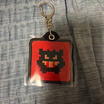 포켓몬 센터 한정판 자수 키링 팬텀 금 은 25주년