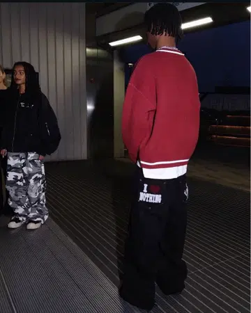 HCW 데미지 데님 M