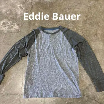Eddie Bauer 7부 소매 티셔츠 S 사이즈 그레이