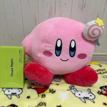 커비 30주년 기념 빅 봉제 인형