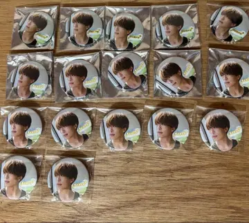 센라 Brun 캔뱃지 실사