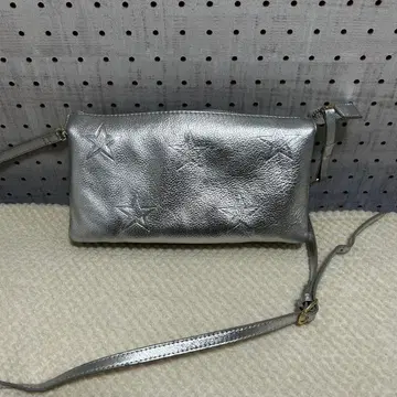 새상품급 miroir de ensuite 실버 미니백